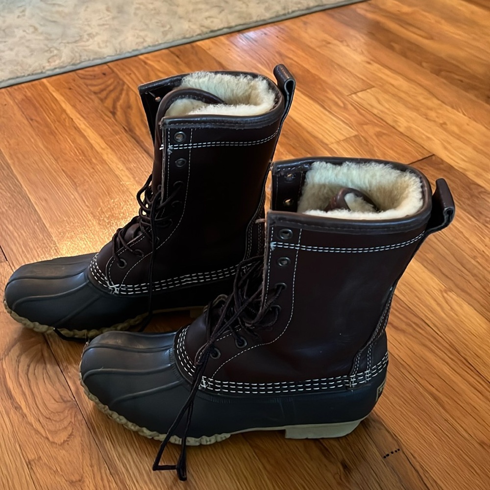 Brown LLBean Boots